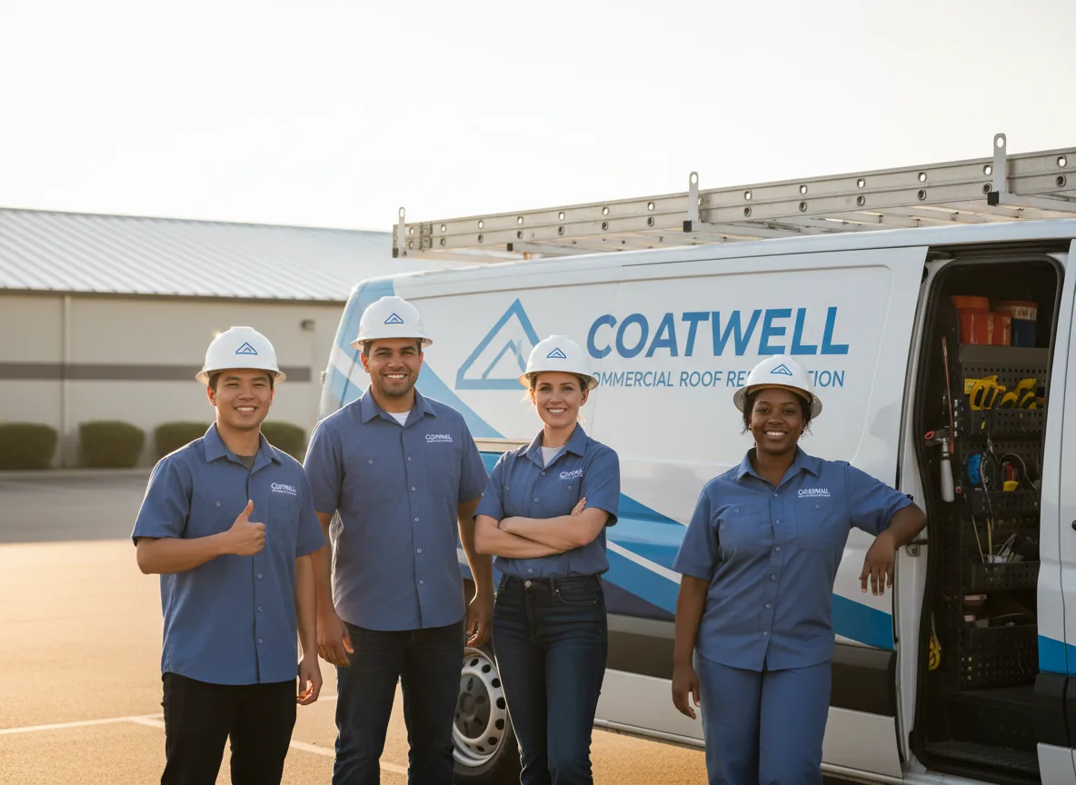 Commercial roof coating company in Polk, MO